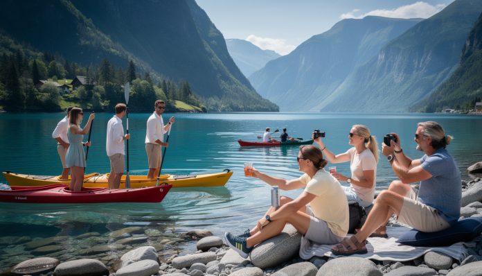 découvrez le phénomène du 'coolcationing' et pourquoi les suisses choisissent désormais la fraîcheur des fjords pour leurs vacances, loin de la canicule du sud.