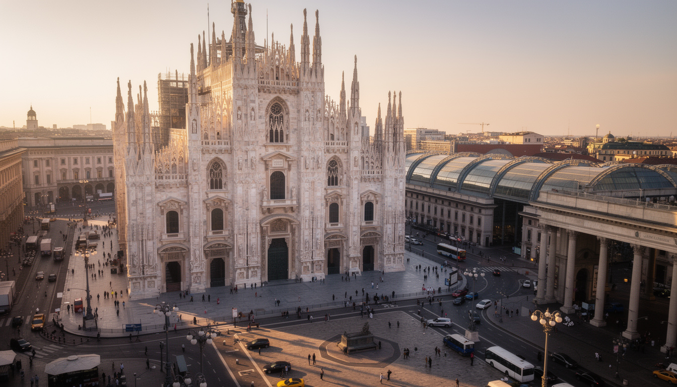 découvrez milan en seulement 3h de train : shopping de luxe, visite de la scala et émerveillement devant le duomo, l'essence de l'élégance italienne.