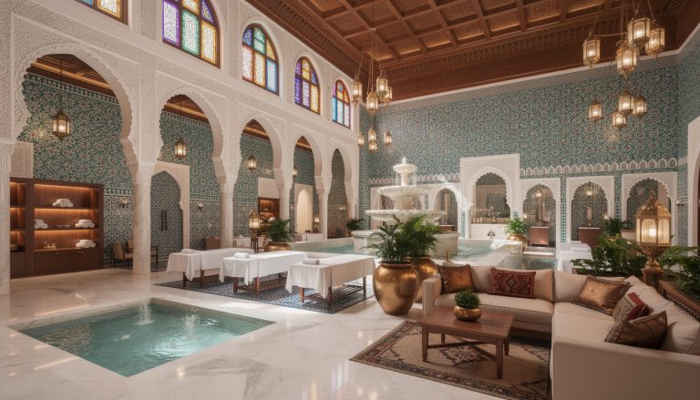 découvrez le royal mansour à marrakech, le plus grand spa du maroc, un véritable sanctuaire de bien-être alliant luxe et détente dans une atmosphère unique.