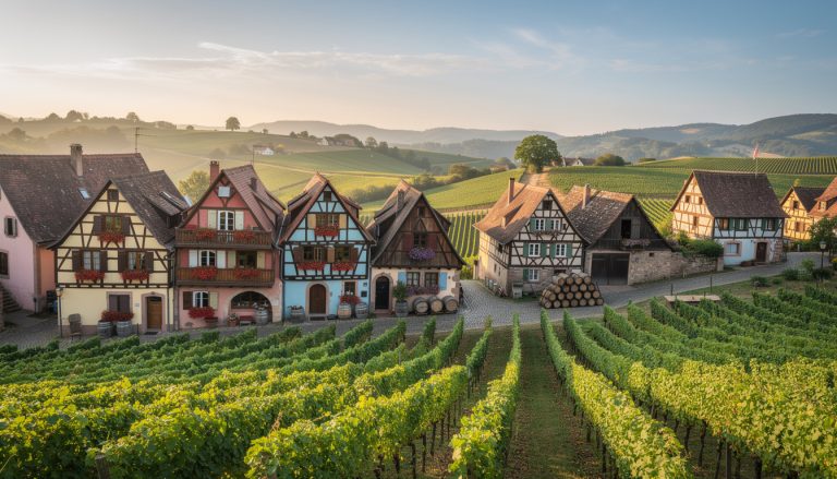 découvrez la route des vins d'alsace, un voyage enchanteur à travers des villages pittoresques dignes de contes de fées, entre vignobles et patrimoine authentique.