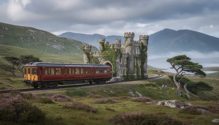 découvrez le belmond royal scotsman, un train de luxe offrant une expérience unique à travers les paysages spectaculaires des highlands d'écosse, alliant confort royal et ambiance de château roulant.