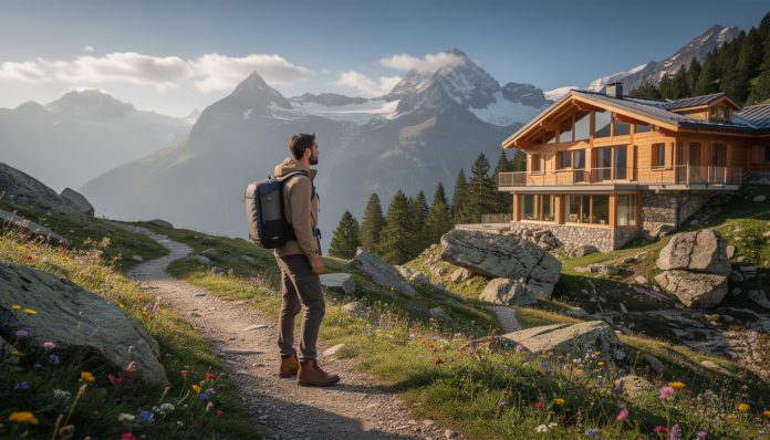 Engadine : Sur les traces de Nietzsche, randonnĂ©e et luxe Ă Sils-Maria. dĂ©couvrez l'engadine Ă sils-maria, oĂč randonnĂ©e et luxe se mĂȘlent sur les traces de nietzsche. une expĂ©rience unique entre nature sublime et Ă©lĂ©gance raffinĂ©e.