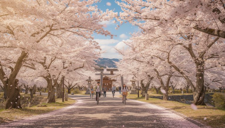 réservez dès maintenant votre circuit "cerisiers en fleurs" au japon en 2026 et vivez une expérience inoubliable au cœur des magnifiques paysages floraux printaniers.