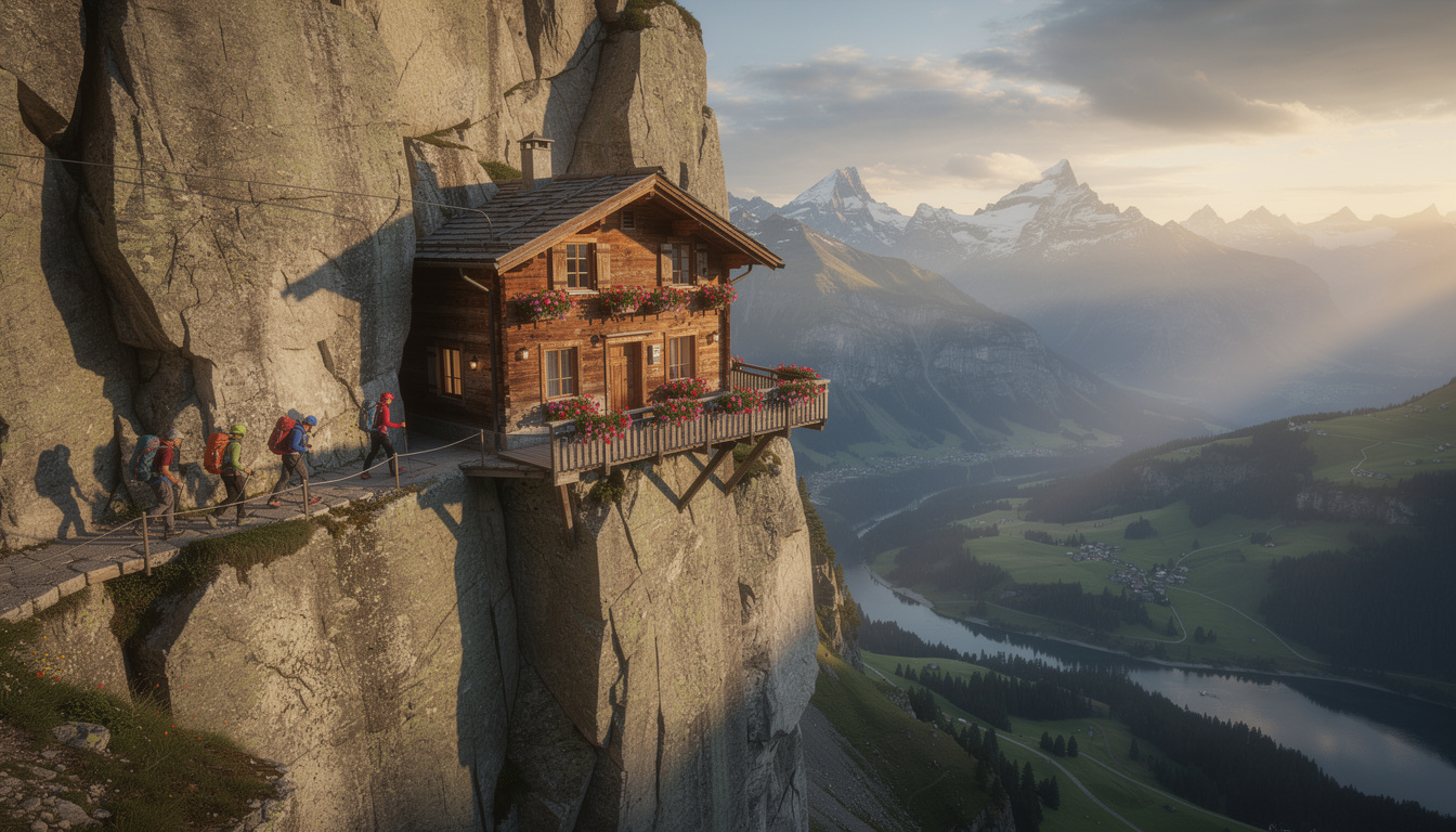 découvrez pourquoi l’auberge aescher à appenzell est considérée comme la plus spectaculaire au monde, avec son emplacement unique et son charme authentique au cœur des montagnes suisses.