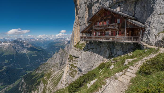 Appenzell : Pourquoi l’Aescher reste l’auberge la plus spectaculaire au monde. découvrez pourquoi l’auberge de l’aescher à appenzell est considérée comme la plus spectaculaire au monde, grâce à son emplacement unique et son charme authentique.