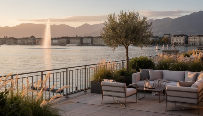 Genève : Staycation de luxe en rive droite, nos adresses avec vue sur le Jet d'eau. découvrez les meilleures adresses de luxe en rive droite à genève pour un staycation exceptionnel avec une vue imprenable sur le célèbre jet d'eau.