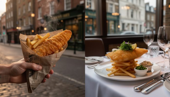 découvrez l'histoire du fish & chips à londres, de ses origines modestes emballées dans du papier journal jusqu'à son ascension vers les tables étoilées, une véritable institution britannique.