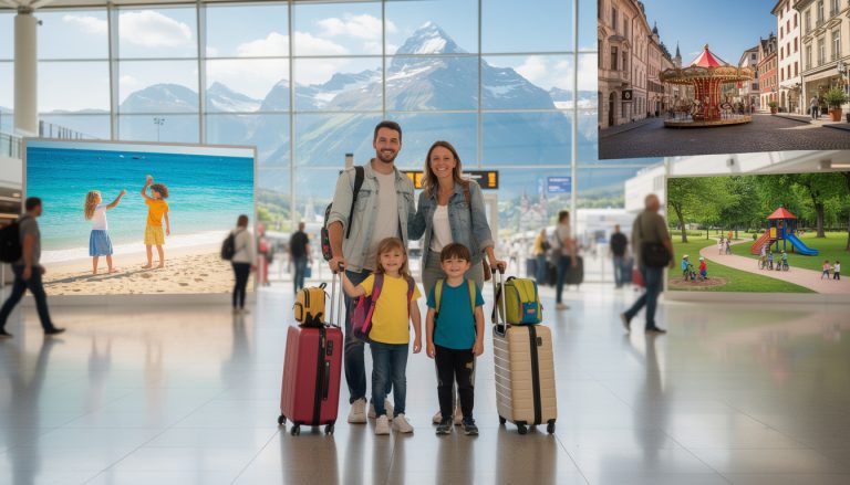 découvrez les meilleures destinations family friendly accessibles depuis la suisse pour des vacances inoubliables en famille avec enfants. conseils pratiques et idées de voyages adaptés à tous.