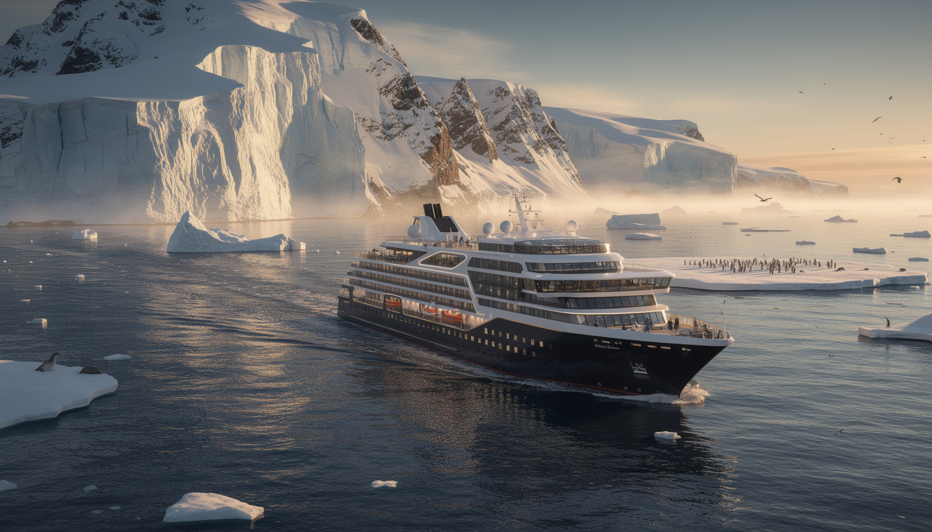 partez pour une expédition de luxe en antarctique et profitez des dernières cabines à tarif réduit pour une expérience inoubliable au cœur des paysages polaires.