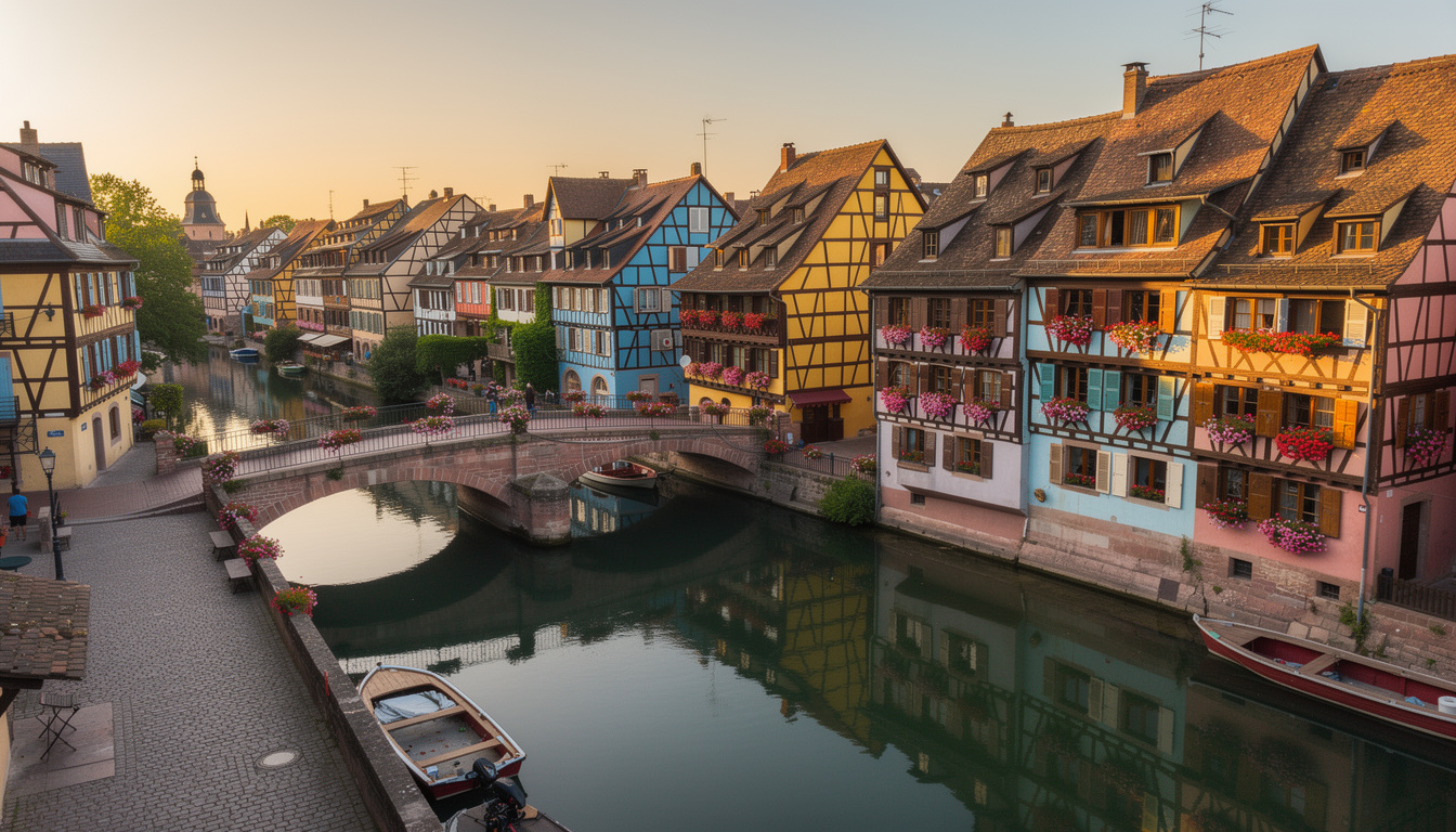 découvrez colmar, la petite venise d'alsace, ses canaux pittoresques et ses musées fascinants. une destination unique au cœur de l'europe, entre france et allemagne.