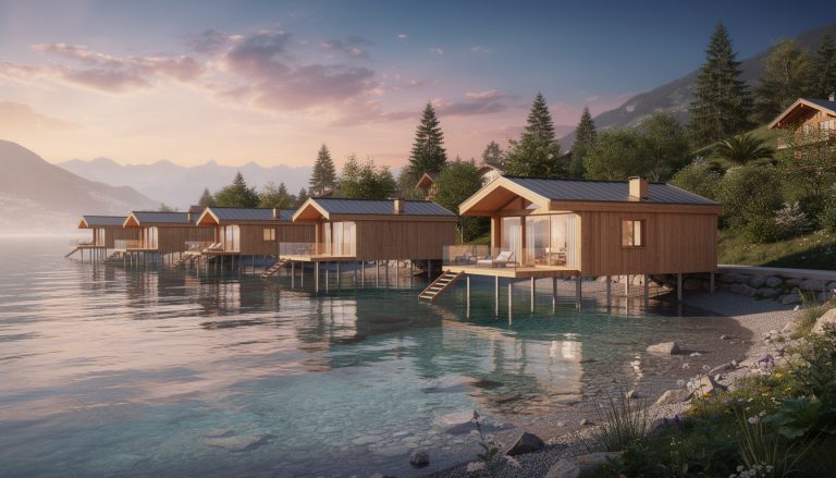 découvrez les palafittes à neuchâtel et vivez une expérience unique de dormir sur l'eau, comme aux maldives, en plein cœur de la suisse.