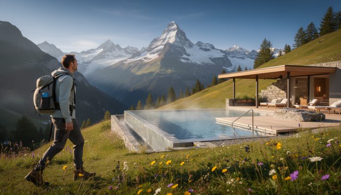 Spa & RandonnĂ©e : Le combo gagnant des Alpes suisses pour un esprit sain. dĂ©couvrez le parfait Ă©quilibre entre bien-ĂȘtre et aventure avec notre guide spa & randonnĂ©e dans les alpes suisses, pour revitaliser corps et esprit dans un cadre naturel exceptionnel.