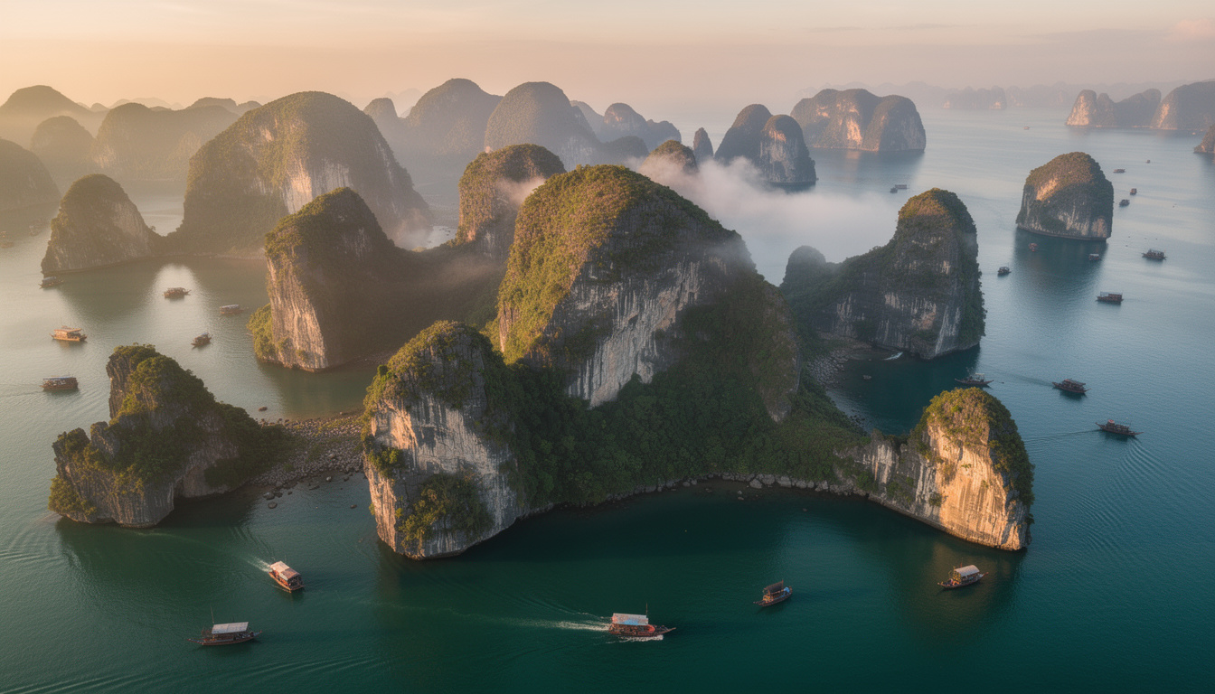 découvrez l'itinéraire parfait pour explorer le vietnam de ses paysages du nord aux plages du sud à travers 10 étapes incontournables riches en culture et nature.