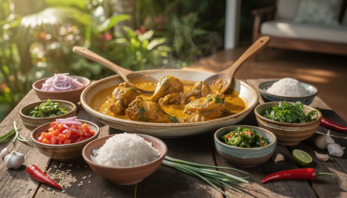 découvrez la réunion à travers ses spécialités culinaires, le cari et le rougail, véritables explosions de saveurs typiques de l'océan indien.