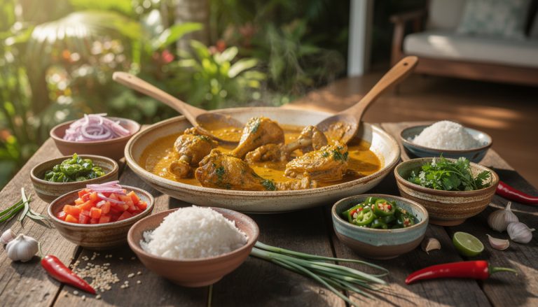 découvrez la réunion à travers ses spécialités culinaires, le cari et le rougail, véritables explosions de saveurs typiques de l'océan indien.