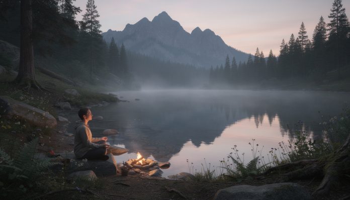 découvrez la tendance du "silent travel", des retraites silencieuses en pleine nature sauvage pour se ressourcer, méditer et se reconnecter à soi loin du brouhaha quotidien.