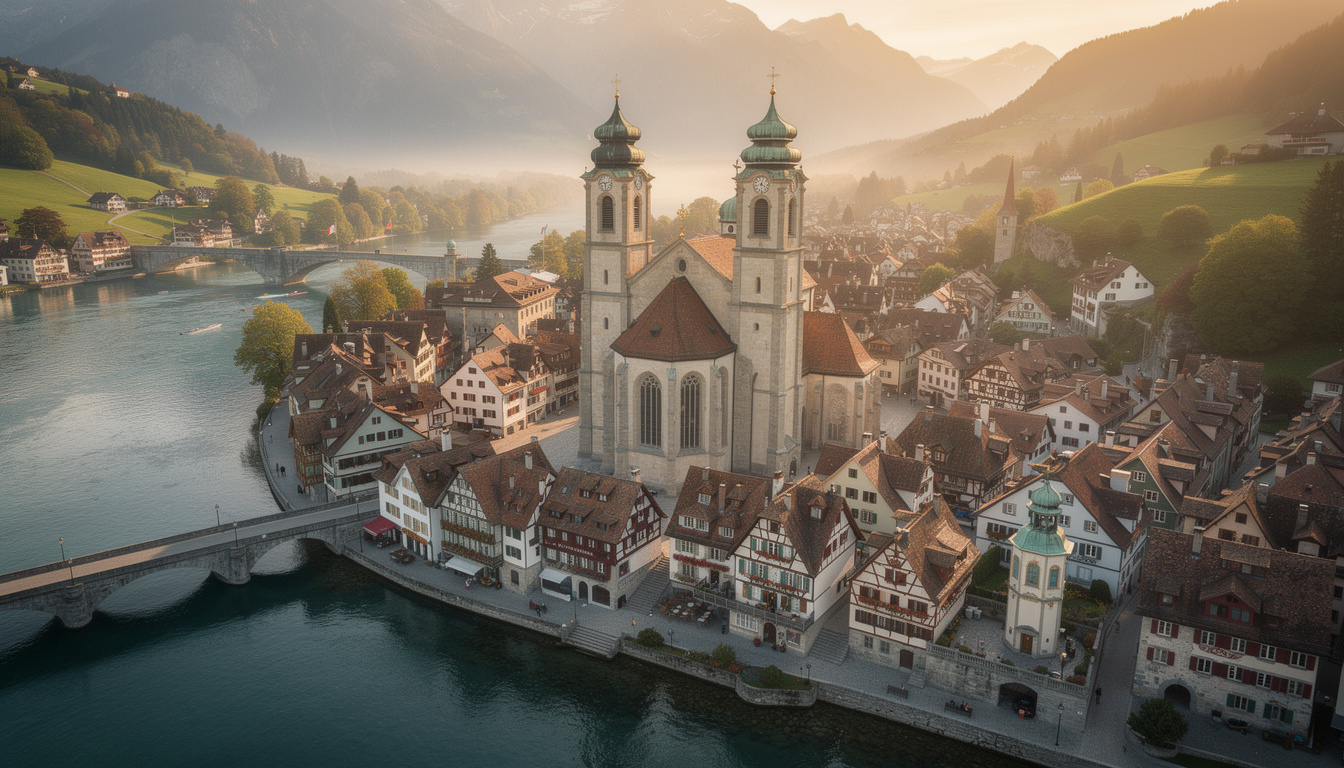 découvrez soleure, la plus belle ville baroque de suisse, et laissez-vous séduire par son charme unique, son patrimoine exceptionnel et ses ruelles pittoresques pour votre prochain voyage.