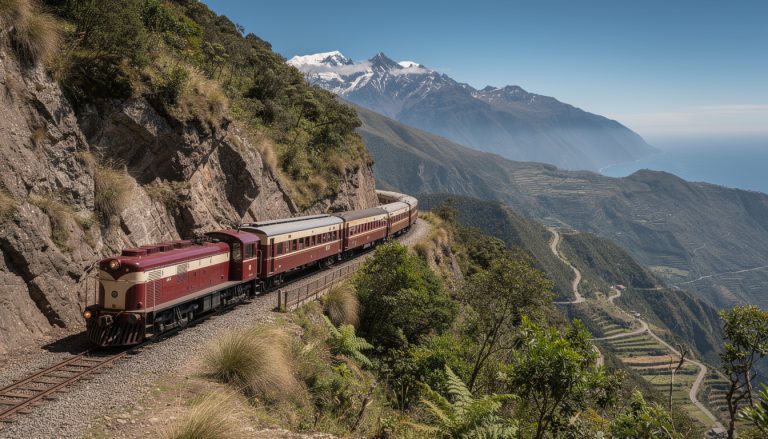 découvrez le tren crucero en équateur, un voyage spectaculaire à travers les paysages majestueux des andes jusqu'à la côte pacifique. une aventure unique alliant culture, nature et panoramas époustouflants.
