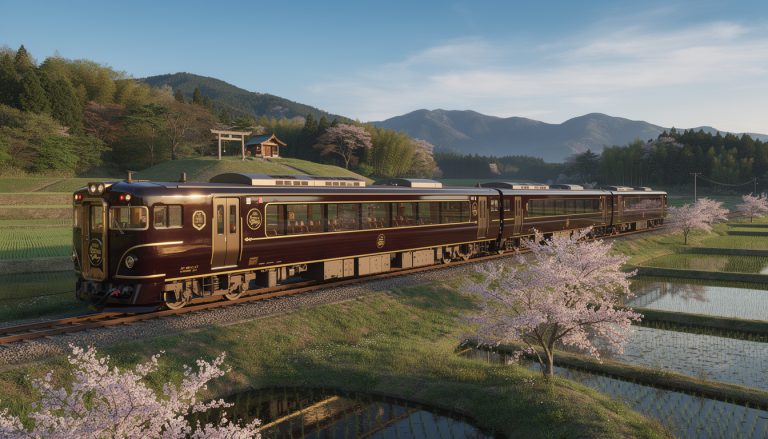 découvrez le seven stars, le train de luxe le plus exclusif de kyushu au japon, offrant une expérience ferroviaire unique alliant élégance, confort et paysages époustouflants.