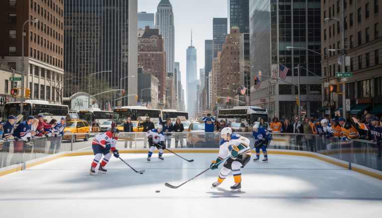 découvrez new york sous un angle sportif en combinant visite de la ville et passion pour le hockey, le city-trip parfait pour les amateurs de sport et d'aventure urbaine.