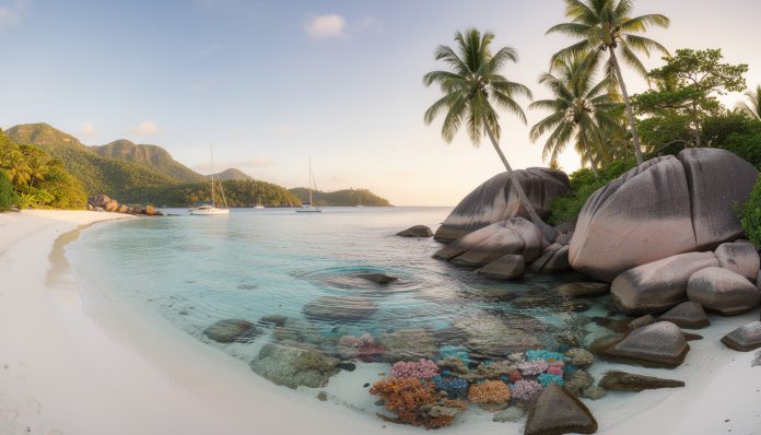 découvrez les seychelles, avec mahé, praslin et la digue, le trio parfait pour une lune de miel inoubliable alliant plages paradisiaques, nature luxuriante et romantisme.