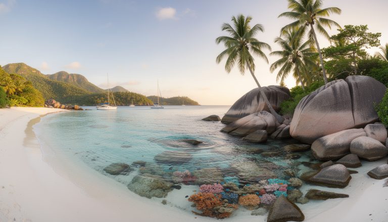 découvrez les seychelles, avec mahé, praslin et la digue, le trio parfait pour une lune de miel inoubliable alliant plages paradisiaques, nature luxuriante et romantisme.